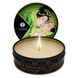 Масажна свічка Shunga Mini Massage Candle – Exotic Green Tea (30 мл) з афродизіаками SO2521 фото 2