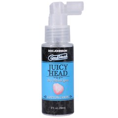 Зволожувальний спрей оральний Doc Johnson GoodHead – Juicy Head Dry Mouth Spray – Cotton Candy 59мл SO6070 фото