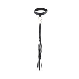 Чокер Bijoux Indiscrets MAZE — Tassel Chocker Black SO2652 фото