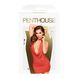 Мінісукня Penthouse - Heart Rob Red S/M, хомут, глибоке декольте, мініатюрні стрінги SO5264 фото 7