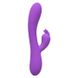 Вібратор-кролик Wooomy Gili-Gili Vibrator with Heat Purple, відросток з вушками, підігрів до 40°С SO7412 фото 5