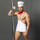 Чоловічий еротичний костюм кухаря "Умілий Джек" S/M: сліпи, фартух, хустка і ковпак SO2266 фото 9