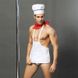 Чоловічий еротичний костюм кухаря "Умілий Джек" S/M: сліпи, фартух, хустка і ковпак SO2266 фото 11
