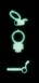 Ерекційне кільце Dorcel Power Clit White PHOSPHO з вібрацією, біле, світиться в темряві MD1397 фото 6