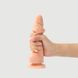 Реалістичний фалоімітатор Strap-On-Me Sliding Skin Realistic Dildo Vanille - XXL, ефект рухливої шкі SO6260 фото 9