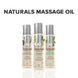 Масажна олія System JO Naturals Massage Oil Coconut&Lime з натуральними ефірними оліями 120мл SO6164 фото 10