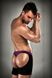 Чоловічі шорти з фіолетовим гульфіком Passion 009 THONG violet L/XL PSM0091 фото 5