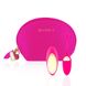 Віброяйце Rianne S: Pulsy Playball Deep Pink з вібрувальним пультом ДК, косметичка-чехол, 10 режимів SO3885 фото 4