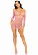Сукня-сітка з сердечками Leg Avenue Heart net mini dress Pink, зав’язки, відкриті плечі, one size SO7960 фото 16
