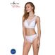 Топ з прозорою вставкою Passion PS002 TOP L, white SO4203 фото 7