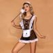 Еротичний костюм покоївки JSY «Трудівниця Емма» One Size, сукня, трусики, чепчик, мітелочка SO8332 фото 9