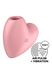 Вакуумний стимулятор-серце з вібрацією Satisfyer Cutie Heart Light Red SO6286 фото 9