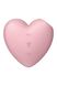 Вакуумний стимулятор-серце з вібрацією Satisfyer Cutie Heart Light Red SO6286 фото 13