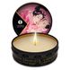 Масажна свічка Shunga Mini Massage Candle – Rose Petals (30 мл) з афродизіаками SO2516 фото 2