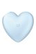 Вакуумний стимулятор-серце з вібрацією Satisfyer Cutie Heart Blue SO6287 фото 11