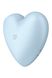 Вакуумний стимулятор-серце з вібрацією Satisfyer Cutie Heart Blue SO6287 фото 12