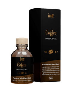 Масажний гель для інтимних зон Intt Coffee (30 мл) розігрівальний SO3508 фото