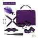 Подарунковий набір для BDSM RIANNE S — Kinky Me Softly Purple: 8 предметів для задоволення SO3865 фото 7