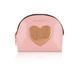 Романтичний набір Rianne S: Kit d'Amour: віброкуля, пір'їнка, маска, чохол-косметичка Pink/Gold SO3866 фото 7