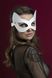 Маска кішечки Feral Feelings - Kitten Mask, натуральна шкіра, біла SO3411 фото 8